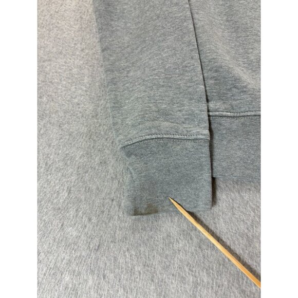 LSU Tigers League 1/4 Zip Campus Pullover Sweatshirt (Women's Small) Gray - Picture 7 of 13